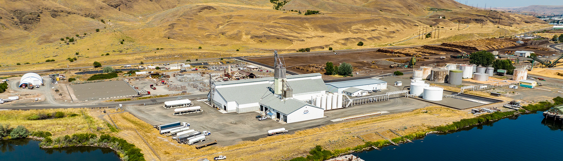 CHS Primeland grain terminal in Lewiston, ID