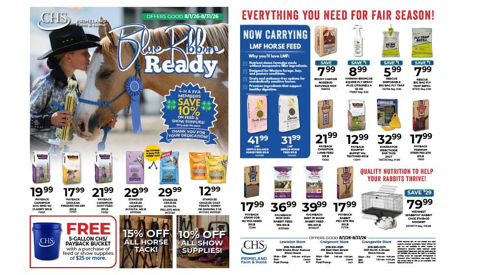 CHS Primeland ad